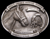 1989 **BRITT IOWA DRAFT HORSE SHOW** LTD EDITION BUCKLE