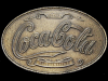 VINTAGE 1970s **COCA-COLA 5 CENTS AT FOUNTAINS** BUCKLE