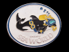 GREAT VINTAGE 1975 SHAMU SEA WORLD SOUVENIR BELT BUCKLE