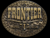NICE VINTAGE 1970s FRONTIER HOTEL LAS VEGAS BELT BUCKLE