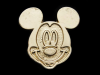 AWESOME VINTAGE 1970s DISNEY'S MICKEY MOUSE BELT BUCKLE