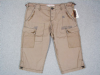 **DESIGNER SHORTS** 1921 - KHAKI RIP STOP SHORTS - sz29