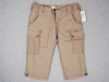 **DESIGNER SHORTS** 1921 - KHAKI RIP STOP SHORTS - sz26
