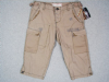**DESIGNER SHORTS** 1921 - KHAKI RIP STOP SHORTS - sz27