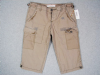 **DESIGNER SHORTS** 1921 - KHAKI RIP STOP SHORTS - sz28