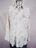 VINTAGE 1970s FLORAL PRINT SAWTOOTH PEARLSNAP SHIRT- 47