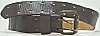 1970s VINTAGE HIPPIE **2 HOLE** STYLE BROWN BELT - 30