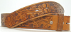 1970s VINTAGE *WESTERN* ACORN / LEAF BROWN BELT - 28
