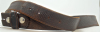 1970s VINTAGE **INDIE** TOOLED DESIGN BROWN BELT - 42