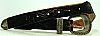 1970s VINTAGE **SOUTHWESTERN** DESIGN BLACK BELT- 28