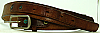 1970s VINTAGE **INDIE** SMOOTH BROWN RANGER BELT - 31