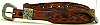 1960s VINTAGE WESTERN TOOLED *FLORAL* DESIGN BELT - 27