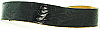 1970s VINTAGE **WESTERN** BLACK FLORAL DESIGN BELT - 28