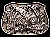 ***DICKIES CLOTHING BALD EAGLE ON SHIELD*** BELT BUCKLE