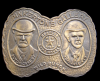 GREAT 1970s *BUTCH CASIDY AND SUNDANCE KID* BELT BUCKLE