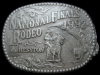 NOS 1992 HESSTON **NATIONAL FINALS RODEO** BELT BUCKLE