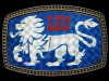 COOL VINTAGE 1977 *LEO ASTROLOGICAL SYMBOL* BELT BUCKLE