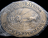 *DEMONSTRATIONS PROVE PERFORMANCE* HORSE & PLOW BUCKLE