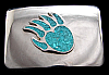 GREAT 1970s VINTAGE *BEAR PAW* SOUTHWEST STYLE BUCKLE