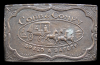 1970s *COBB & COMPANY SPEED & SAFETY* OLD WEST BUCKLE