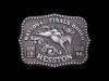 VINTAGE 1986 HESSTON NATIONAL FINALS RODEO YOUTH BUCKLE
