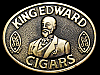 COOL VINTAGE 1970s ***KING EDWARD CIGARS*** BELT BUCKLE