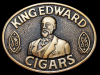 NICE VINTAGE 1970s ***KING EDWARD CIGARS*** BELT BUCKLE