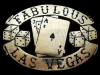 VERY COOL VINTAGE 1970s FABULOUS LAS VEGAS BELT BUCKLE
