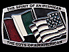 *SPIRIT OF AN IRISHMAN GUTS OF AN AMERICAN* BELT BUCKLE