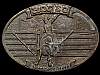 NICE VINTAGE 1970s RODEO AMERICA'S #1 SPORT BELT BUCKLE
