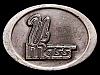 1995 *U MASS (UNIVERSITY OF MASSACHUSETTS)* BELT BUCKLE