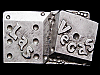 COOL VINTAGE 1979 *LAS VEGAS DICE* SOUVENIR BELT BUCKLE