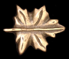 SMALL 1970s CUT-OUT **MAPLE LEAF** FASHION/ART BUCKLE