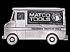 COOL VINTAGE 1979 CUT-OUT MATCO TOOLS TRUCK BELT BUCKLE