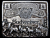 1970s BUDWEISER KING OF BEERS (CLYDESDALES) BEER BUCKLE