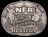 VINTAGE 1983 NATIONAL FINALS RODEO HESSTON *NFR* BUCKLE
