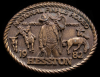 VINTAGE 1982 NATIONAL FINALS RODEO HESSTON *NFR* BUCKLE