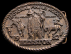 VINTAGE 1982 NATIONAL FINALS RODEO HESSTON *NFR* BUCKLE