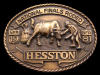 VINTAGE 1981 *NFR* NATIONAL FINALS RODEO HESSTON BUCKLE
