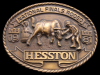 VINTAGE 1981 *NFR* NATIONAL FINALS RODEO HESSTON BUCKLE