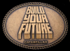 GREAT 1970s BUCKLE ***CATERPILLAR*** BUILD YOUR FUTURE