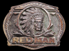 GREAT VINTAGE 1988 ***RED MAN CHEWING TOBACCO*** BELT BUCKLE