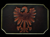 COOL VINTAGE 1970s *PHOENIX RISING* LEATHER BELT BUCKLE