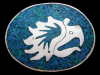 COOL VINTAGE 1970s SOUTHWEST STYLE **BIRD** BELT BUCKLE