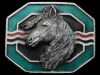 COOL VINTAGE 1993 SOUTHWEST STYLE **HORSE** BELT BUCKLE
