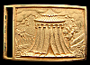 COOL 1970s VINTAGE **EGYPTIAN TENT** SOLID BRASS BUCKLE