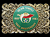 COOL VINTAGE 1983 ISLAM TEMPLE 100TH ANNIVERSARY BUCKLE