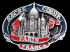 1992 *SACRE COEUR PARIS FRANCE SOUVENIR* PEWTER BUCKLE