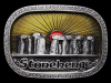 GREAT NOS VINTAGE 1992 STONEHENGE SOUVENIR BELT BUCKLE