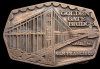 GREAT 70s BUCKLE *GOLDEN GATE BRIDGE* SAN FRANCISCO CA